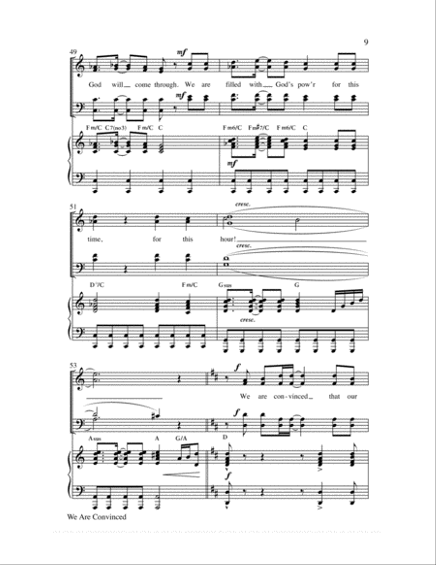 We Are Convinced We Are Convinced 4-Part scores gallery preview page 10