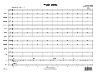 Book cover for Work Song - Full Score
