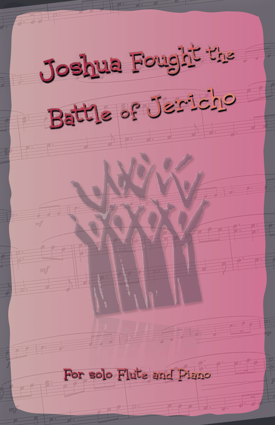Joshua Fought the Battles of Jericho, Gospel Song for Flute and Piano