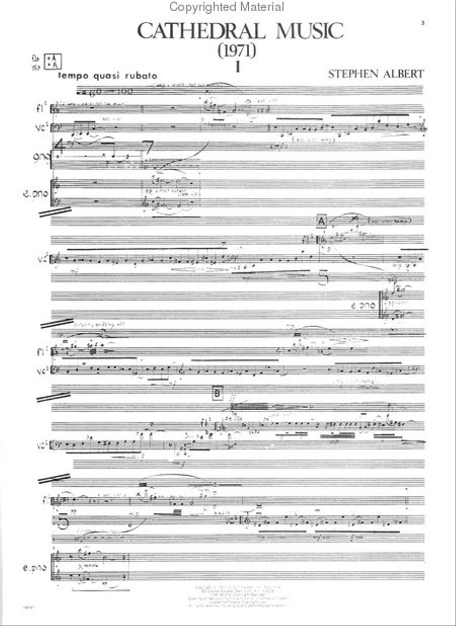 Cathedral Music Cathedral Music Orchestra scores gallery preview page 2