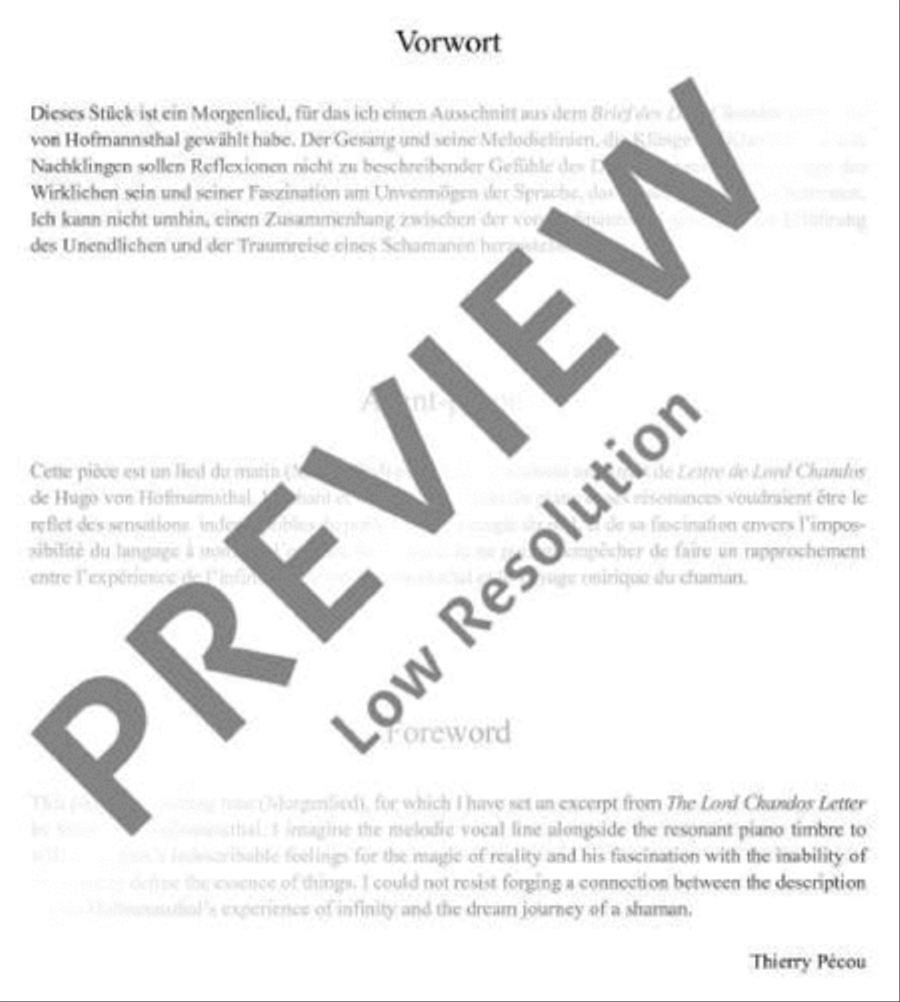 Sonderbare Bezauberung 4-Part scores gallery preview page 6