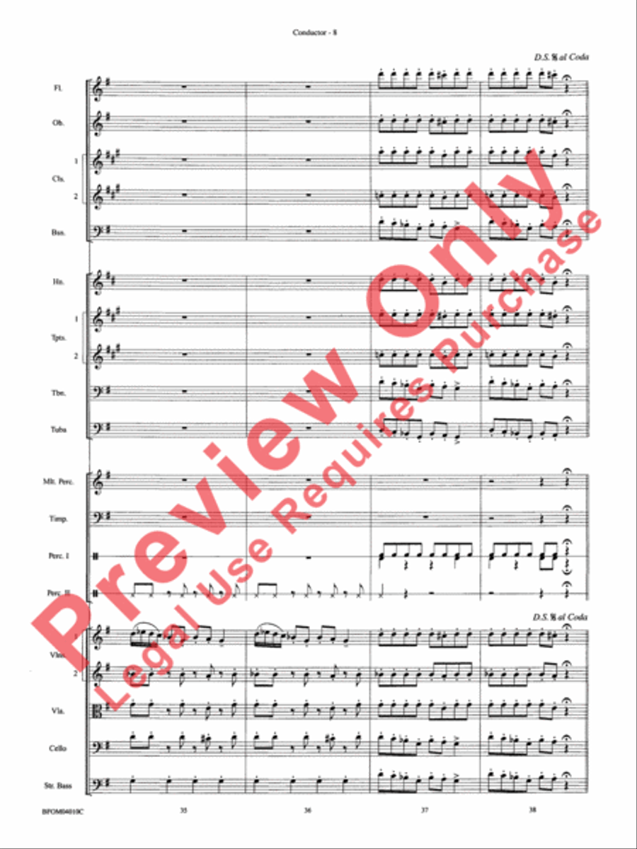 Norwegian Dance No. 2 Full Orchestra scores gallery preview page 11