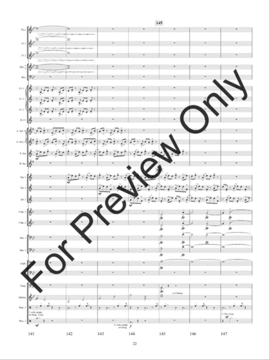 Spitfire Concert Band scores gallery preview page 25