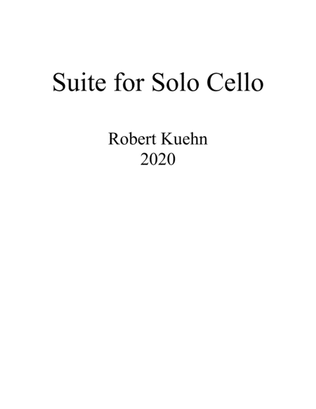 Suite for Solo Cello all parts