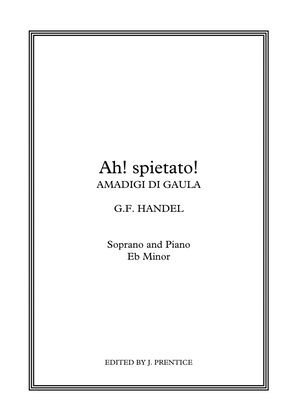 Book cover for Ah! spietato - Amadigi di Gaula (Eb Minor)