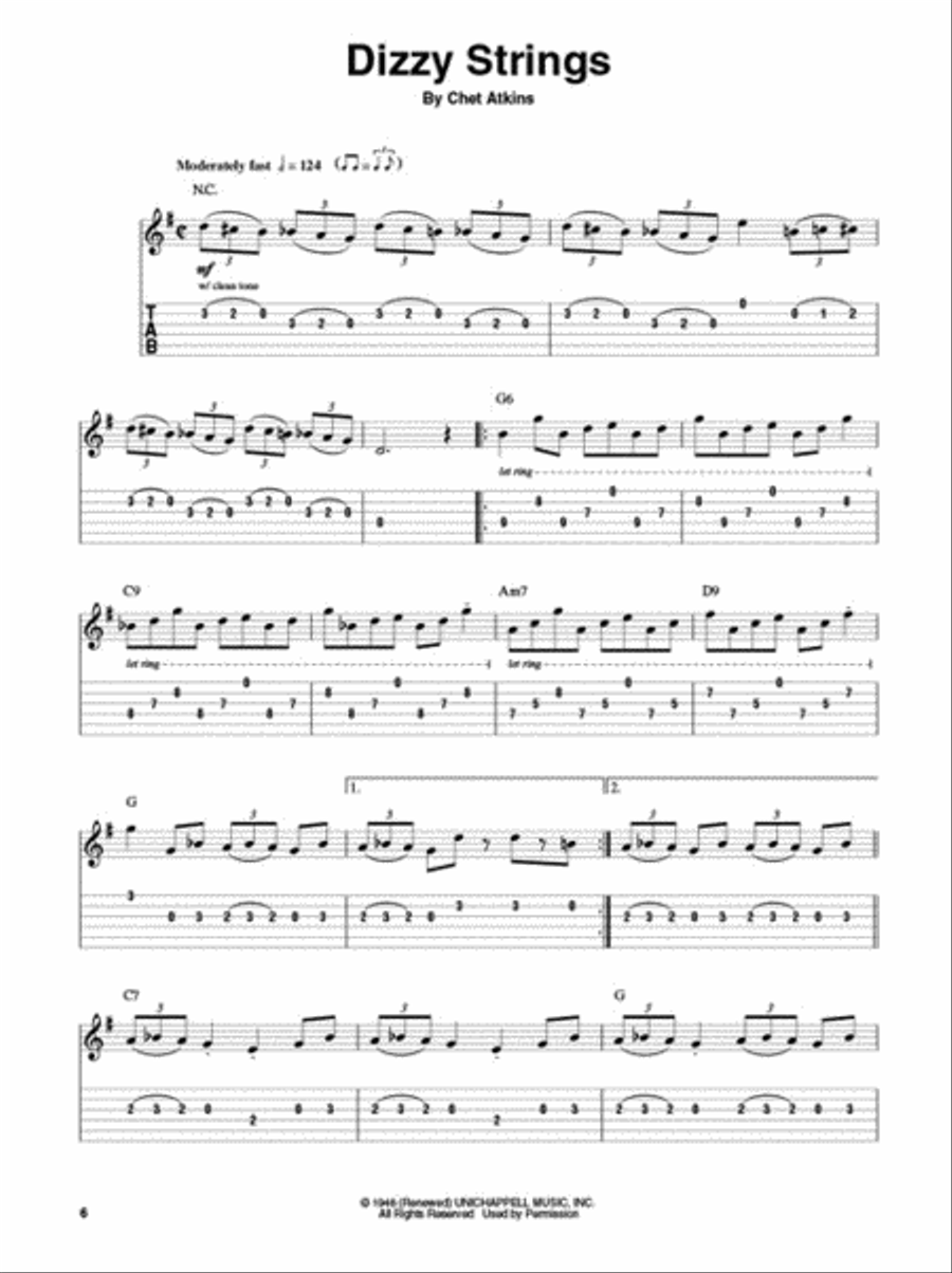Chet Atkins Electric Guitar scores gallery preview page 4