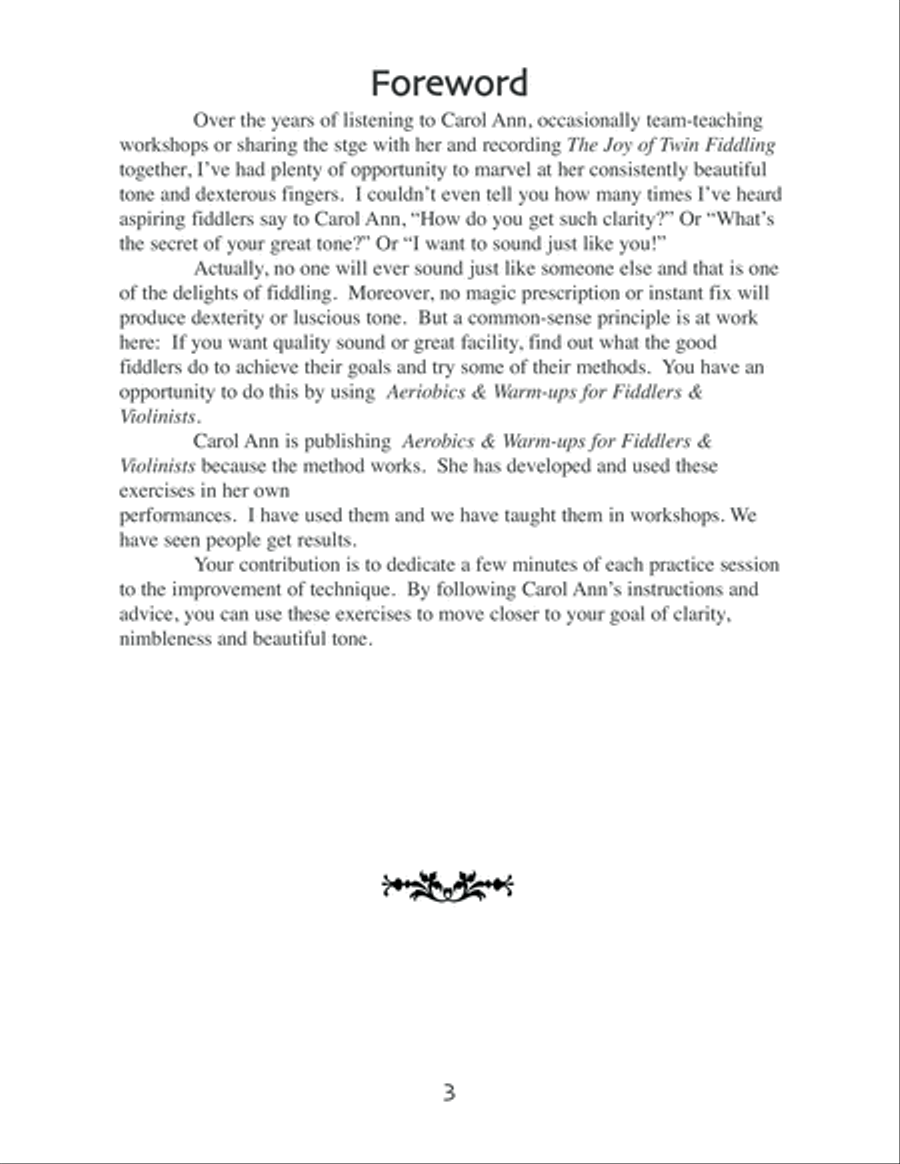 Aerobics & Warm-Ups for Fiddlers & Violinists Made Easy Violin Solo scores gallery preview page 4