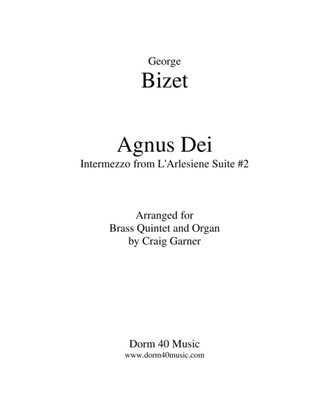 Book cover for Agnus Dei (Intermezzo from L'Arlesienne Suite #2)