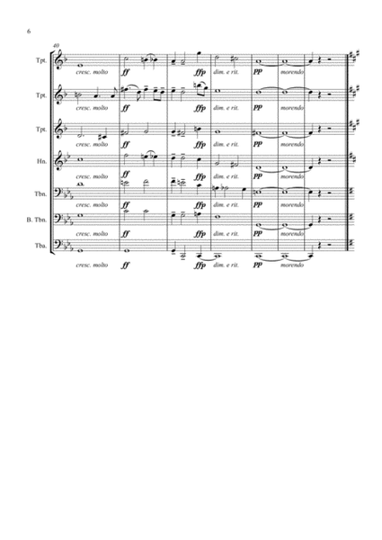 Two Elegiac Melodies (Brass Septet)
