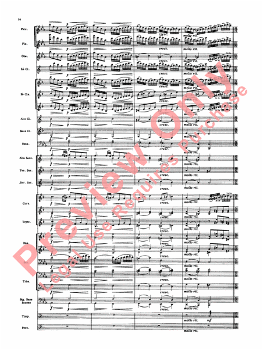 Toccata Concert Band scores gallery preview page 15