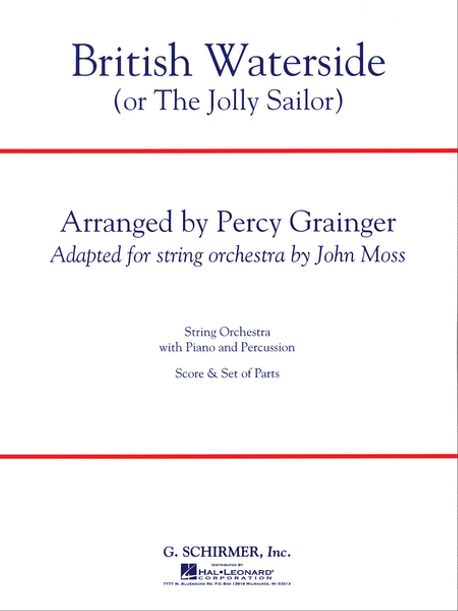 British Waterside by Percy Aldridge Grainger String Orchestra - Sheet Music