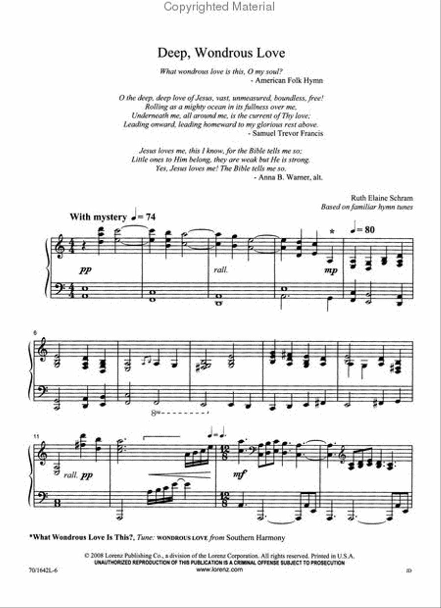 Prayludes for Spring Piano Solo scores gallery preview page 3