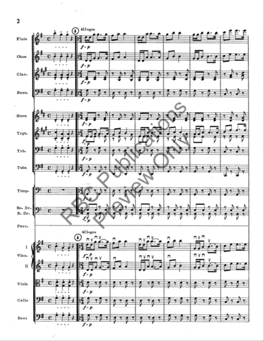 Blue Tail Fly Full Orchestra scores gallery preview page 5