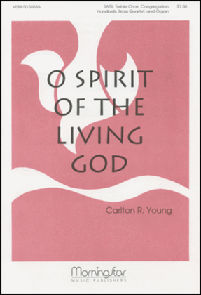 Book cover for O Spirit of the Living God (Full Score)