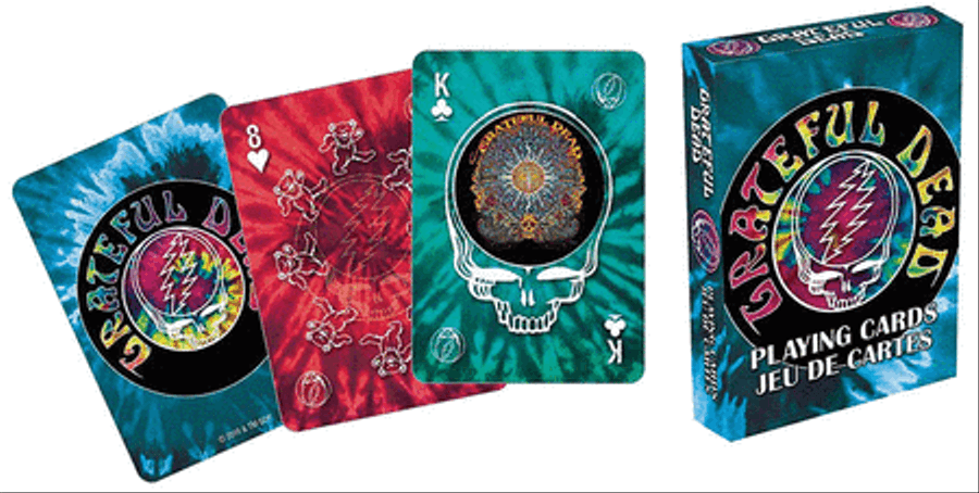 Book cover for Grateful Dead Playing Cards (Tye Dye)