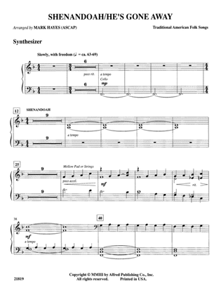 Shenandoah / He's Gone Away: Synthesizer