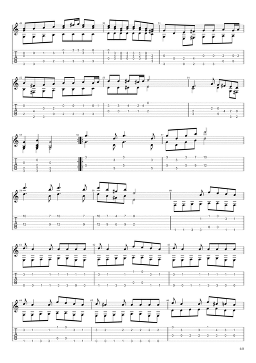 Eine kleine Nachtmusik (Serenade No. 13 for strings in G major) (Wolfgang Amadeus Mozart) image number null