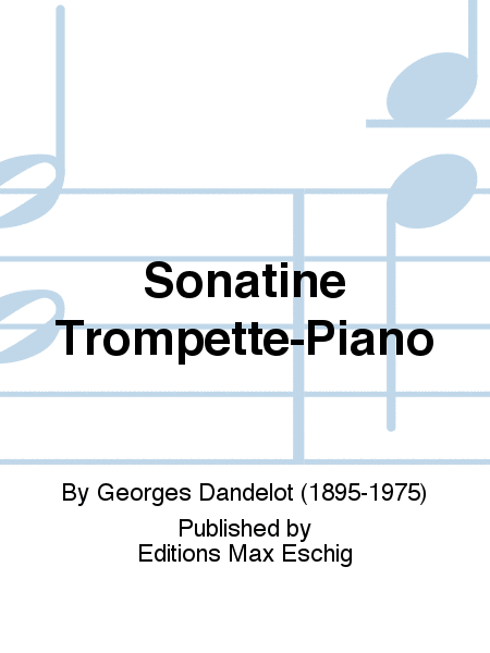 Sonatine Trompette-Piano