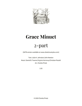Grace Minuet - 2 part