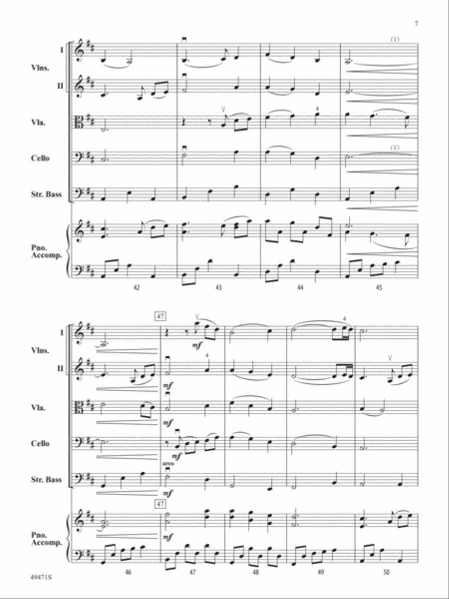 Ruby Mountain Serenade String Orchestra scores gallery preview page 8