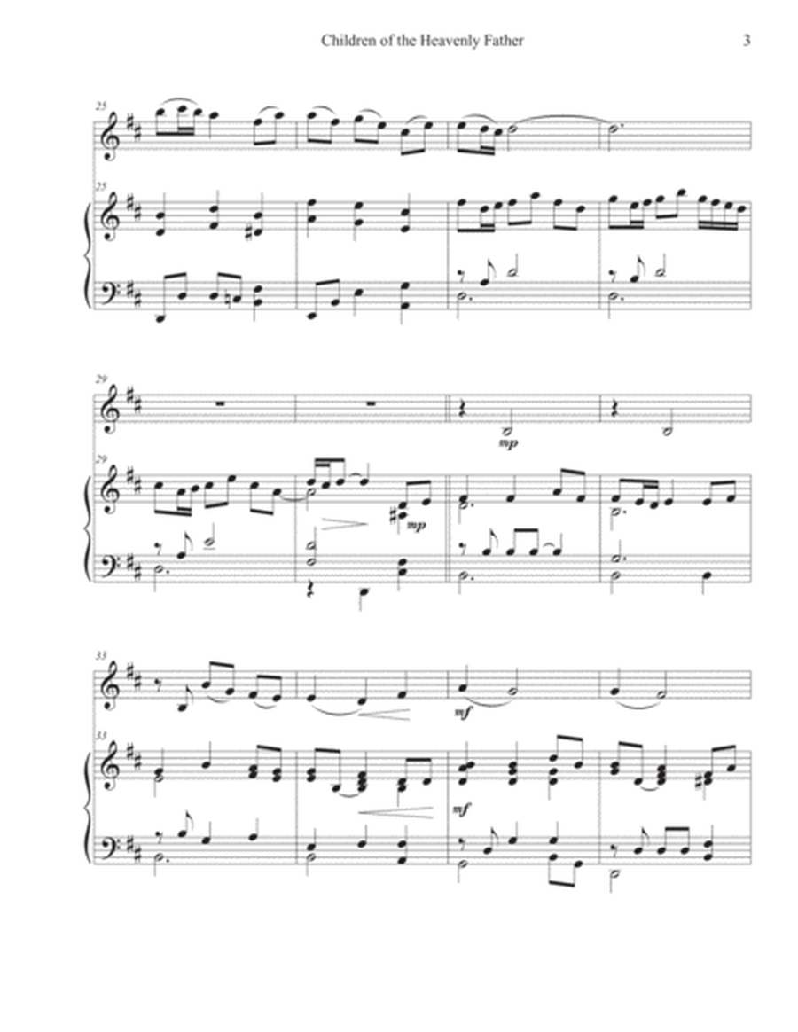 Children of the Heavenly Father (Violin-Piano) image number null