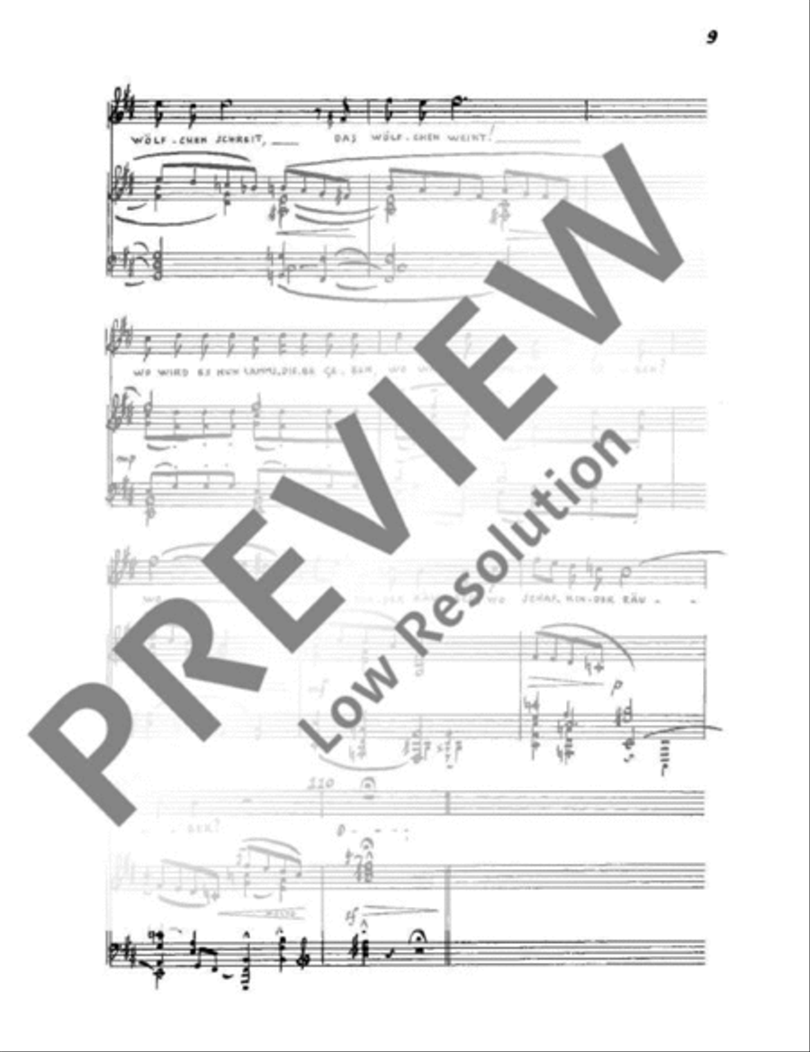 Seven Latvian children’s songs Voice Solo scores gallery preview page 10