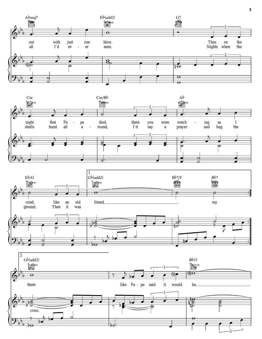 My Star Piano, Vocal, Guitar scores gallery preview page 3