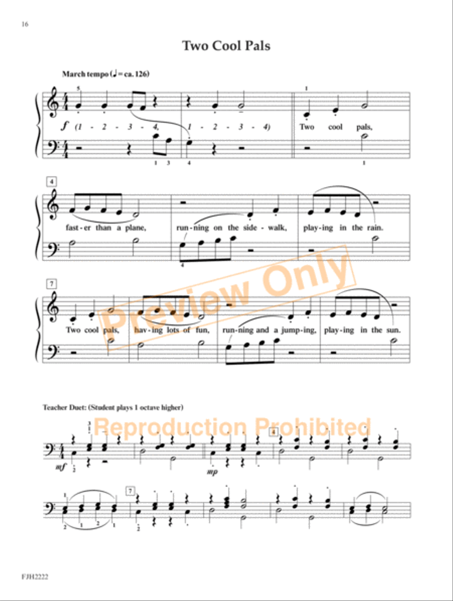 Look at Me! Look at Me! Easy Piano scores gallery preview page 5