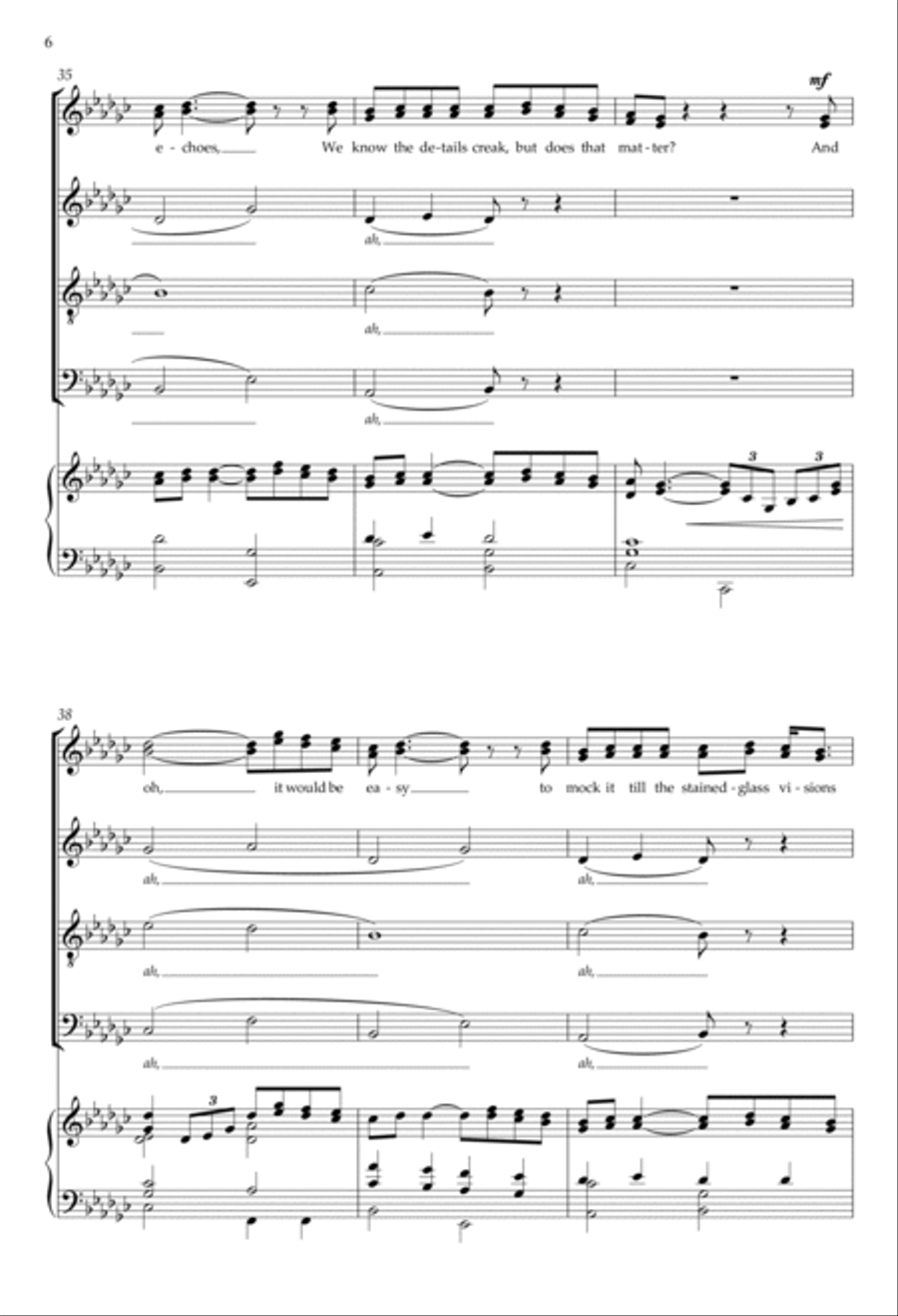 Lullaby Of Winter Lullaby Of Winter 4-Part scores gallery preview page 6