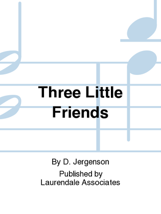 Book cover for Three Little Friends