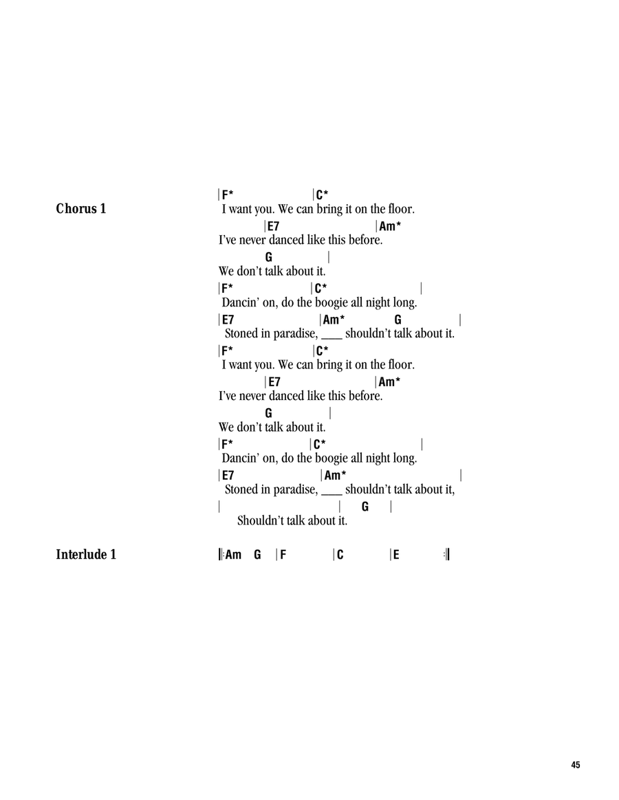 Stolen Dance Acoustic Guitar scores gallery preview page 2