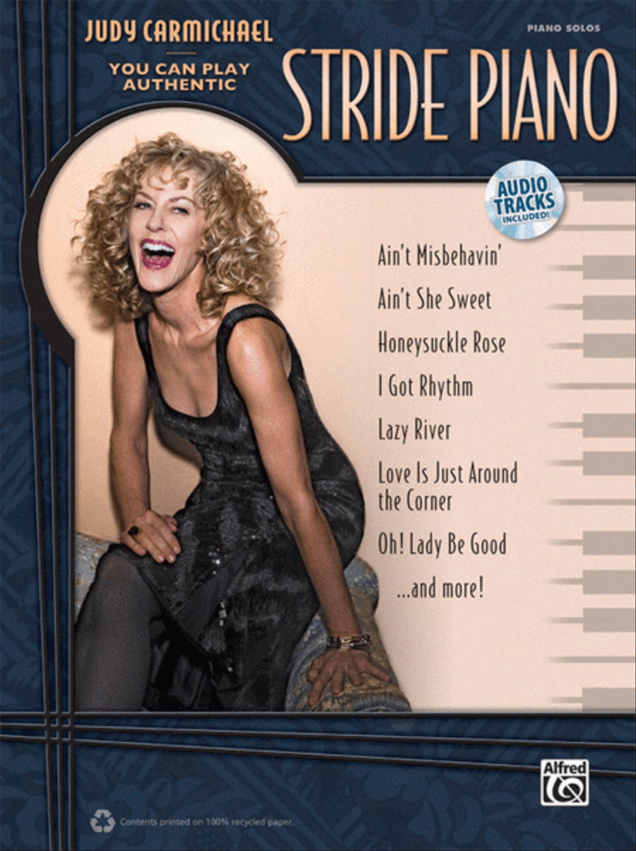 Judy Carmichael -- You Can Play Authentic Stride Piano Piano Method scores gallery preview page 1