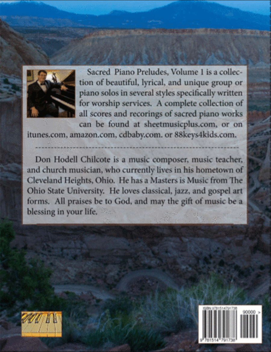 Sacred Piano Preludes, Volume 1 Voice scores gallery preview page 2