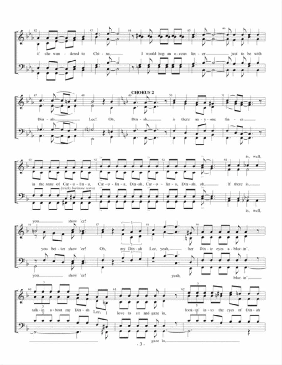 Dinah Dinah SSAA scores gallery preview page 3