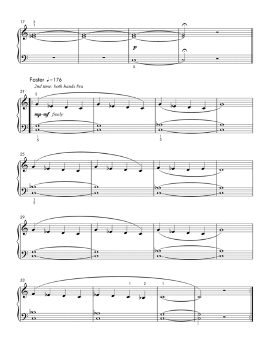 Smooth Sailing (2024 Extended Remix) Piano Method scores gallery preview page 3