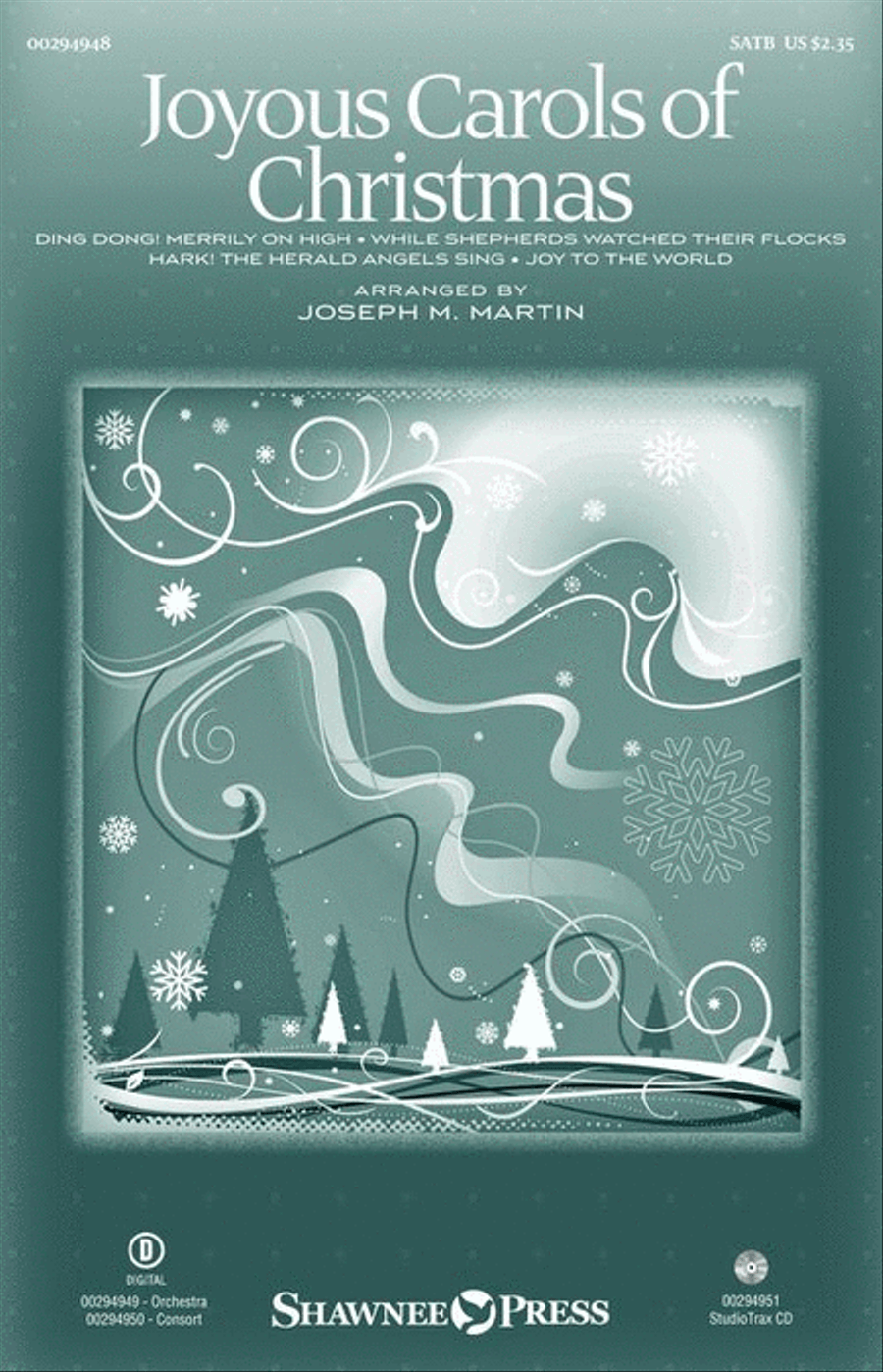 Joyous Carols of Christmas 4-Part scores gallery preview page 2