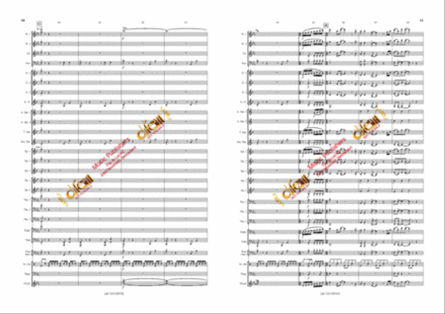 A-Team Concert Band scores gallery preview page 11