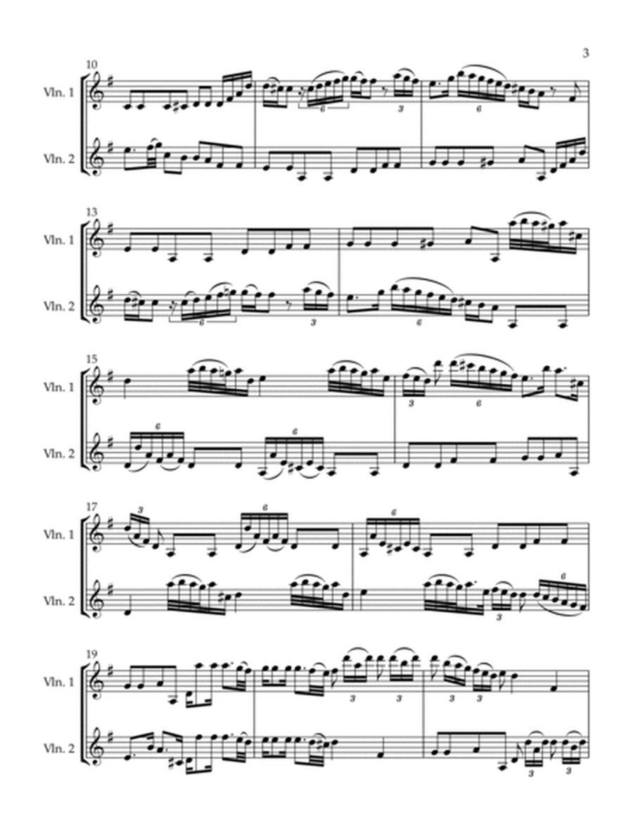 Two Violin Sonata #3 in G Major Op. 5 I. Andante image number null