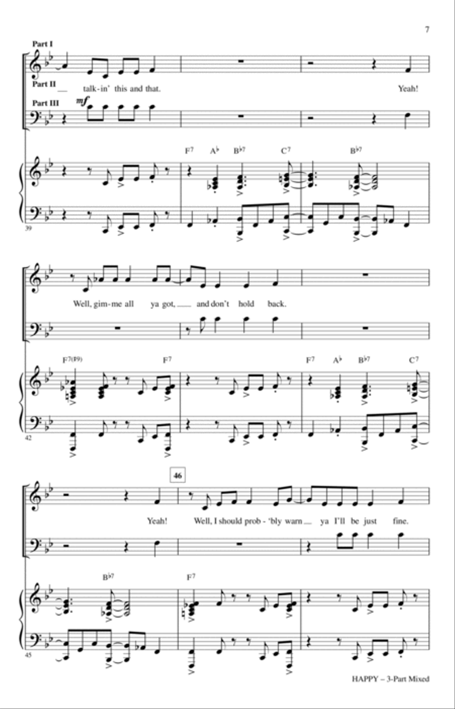 Happy 3-Part scores gallery preview page 6