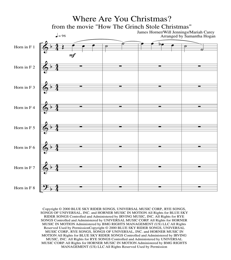 Where Are You Christmas? image number null