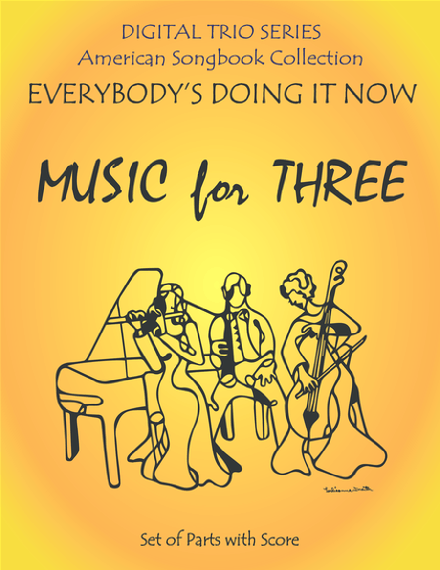 Everybody's Doing it Now for String Trio- Violin, Viola, Cello String Trio scores gallery preview page 1