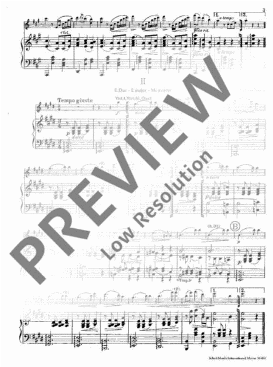 2 Waltzes Orchestra scores gallery preview page 3