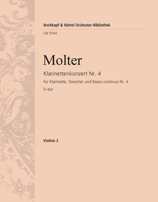 Clarinet Concerto No. 4 in D major
