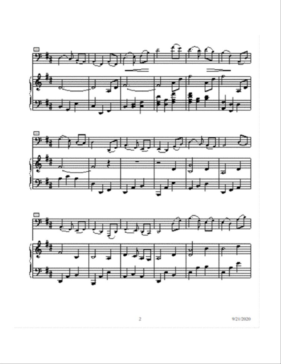 Last Waltz for Cello Cello Solo scores gallery preview page 4
