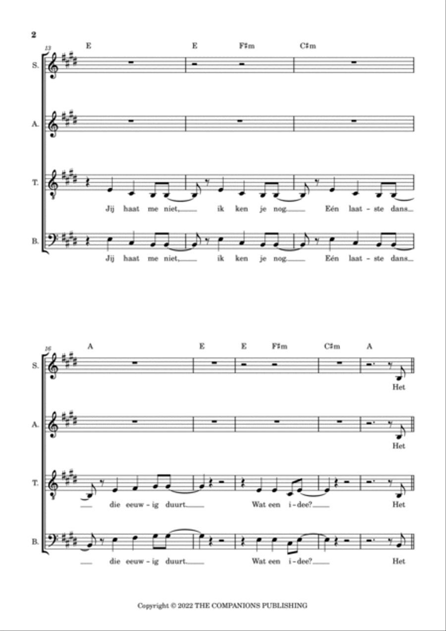 Wat Een Idee!? 4-Part scores gallery preview page 2