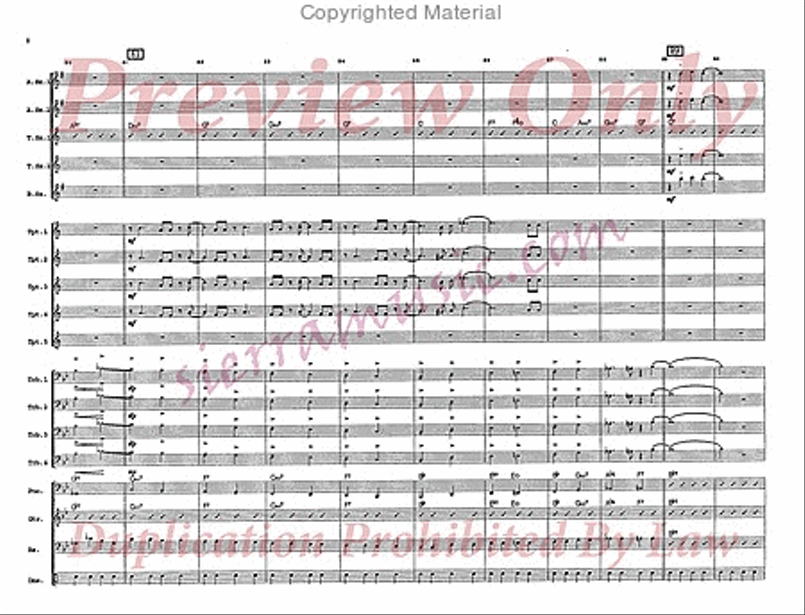 Plain Brown Wrapper Big Band scores gallery preview page 9
