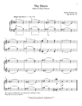 The Shrew, Op. 89, No. 12