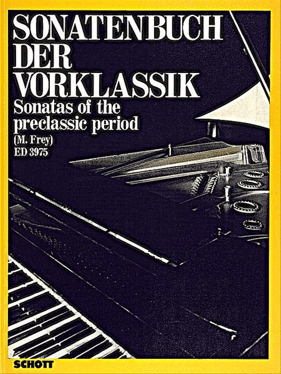 Sonatas of the Pre Classic Period Piano Solo scores gallery preview page 1