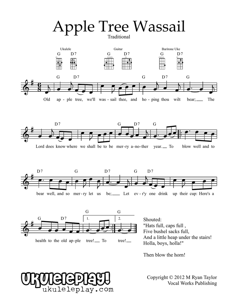 The Two Chord Christmas Songbook Small Ensemble scores gallery preview page 2