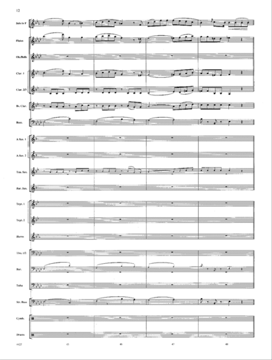 Romanza Concert Band scores gallery preview page 11